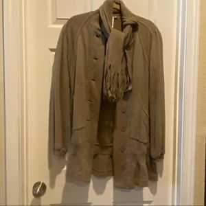 French Terry Short Coat